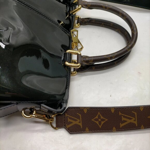 Authentic Louis Vuitton Miroir Black Vernis Tote Bag mon1690-110525 - Picture 6 of 16